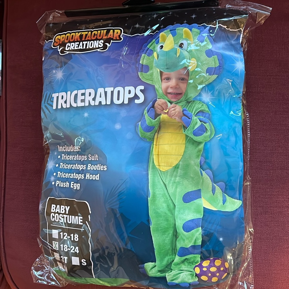 Triceratops Dinosaur Halloween Costume
